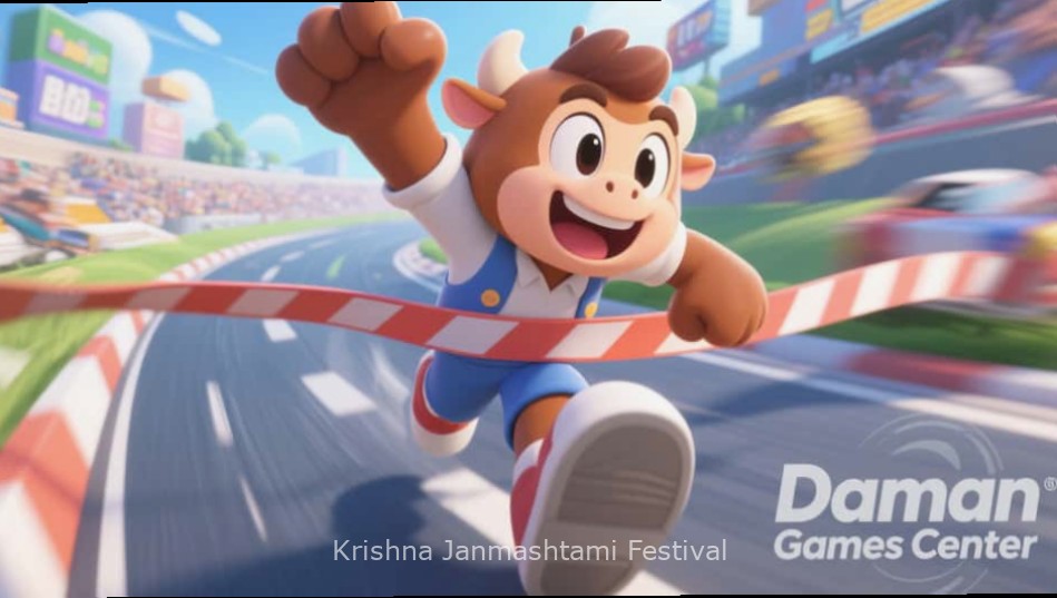 Regional variations in Krishna Janmashtami Festival game showing different cultural elements